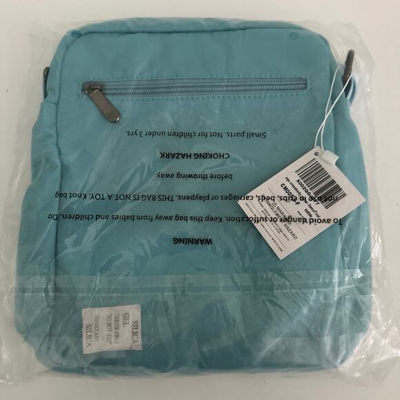 NWT, girl’s teal llama crossbody purse - Picture 2 of 2